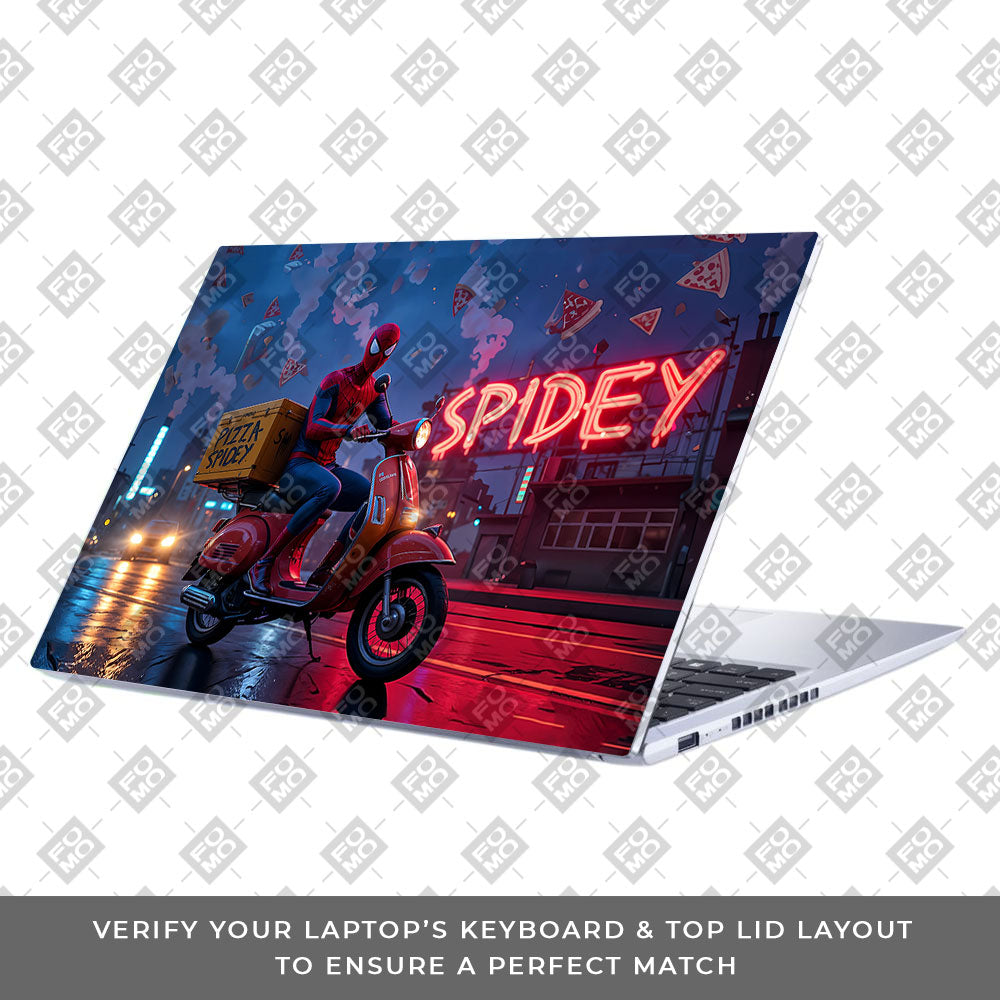 Pizza Spidey Asus Vivobook 15 X1502VA Laptop Skin