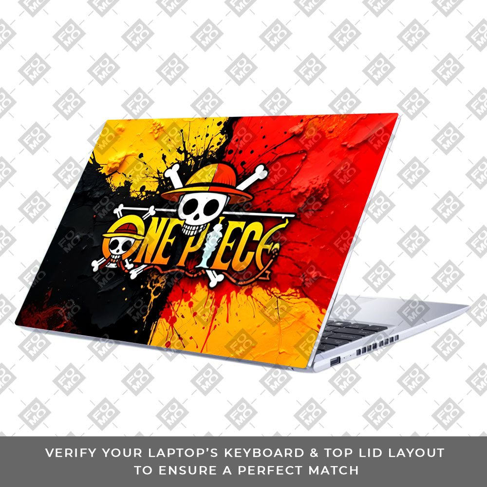One Piece Paint Splash Asus Vivobook 15 X1502VA Laptop Skin