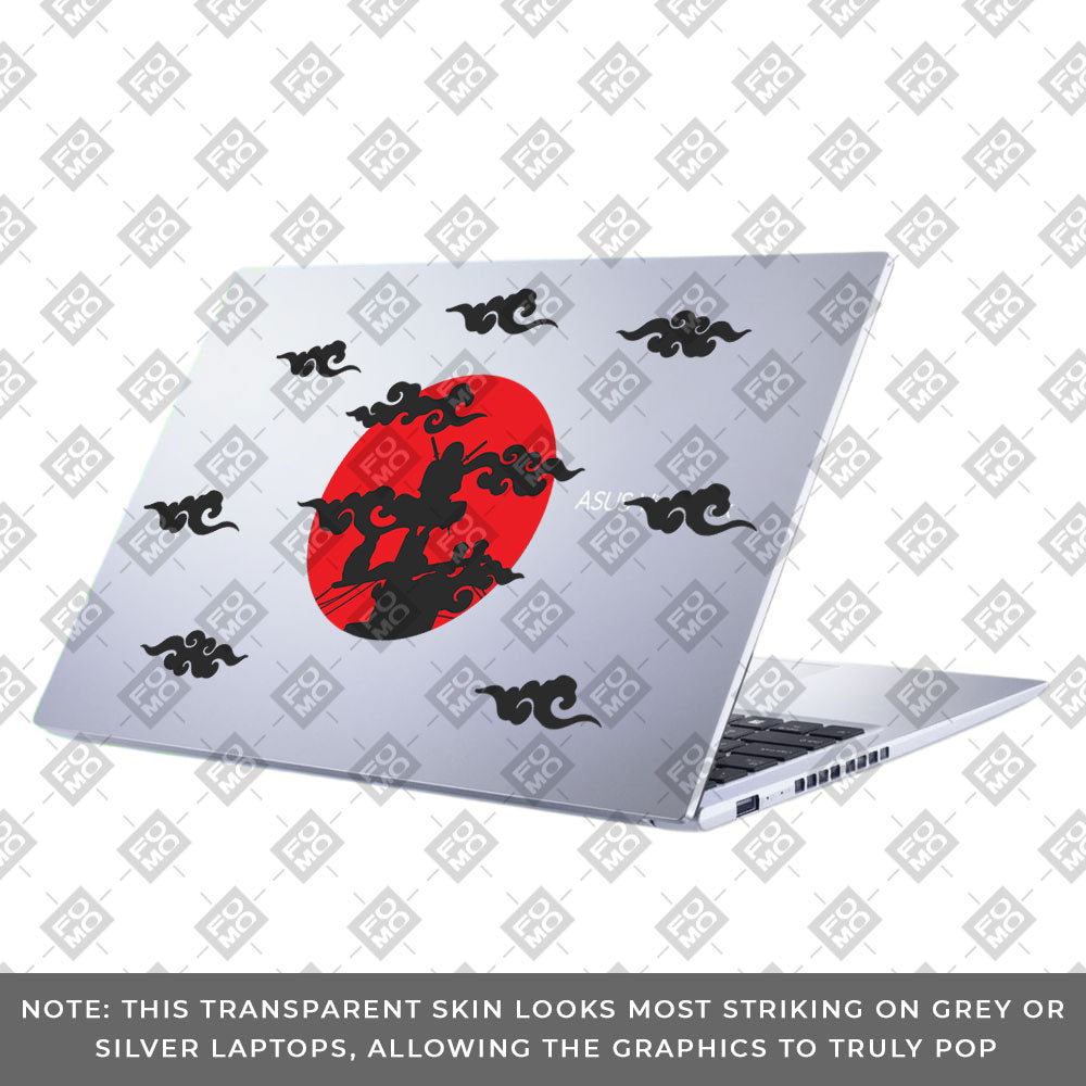 Transparent Moonlit Ninja Asus VivoBook 15 X1502VA Laptop Skin