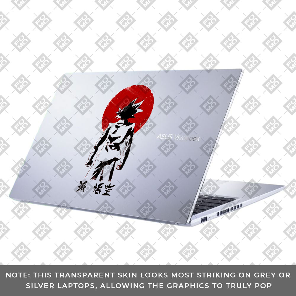 Transparent Sunset Samurai Asus VivoBook 15 X1502VA Laptop Skin