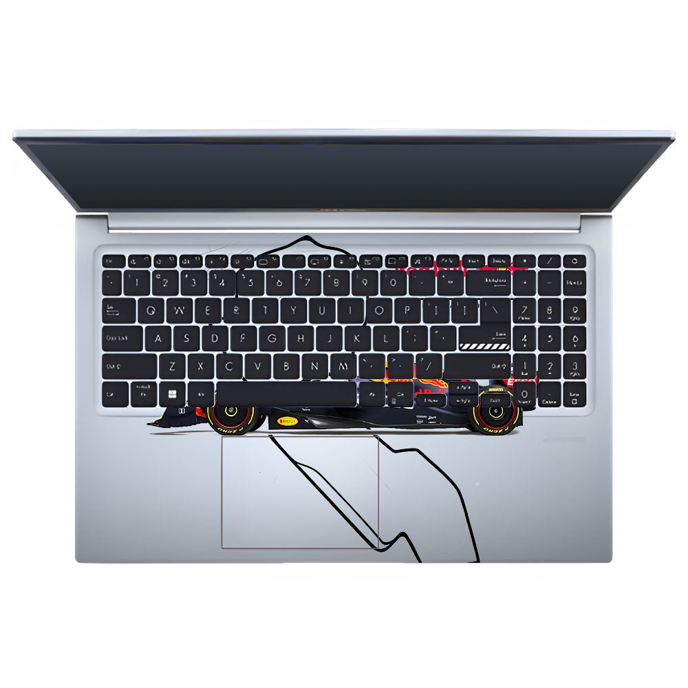 Transparent Track King Asus VivoBook 15 X1502VA Laptop Skin