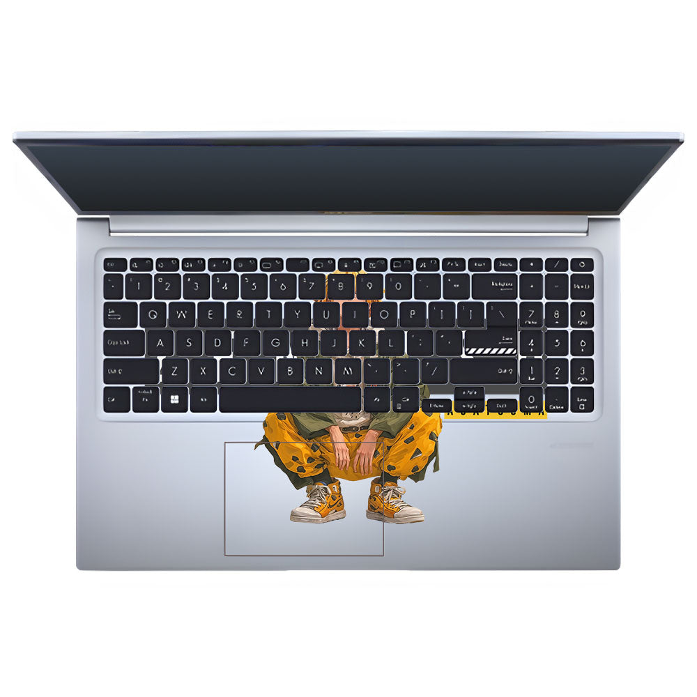 Transparent Zenitsu Agatsuma Asus VivoBook 15 X1502VA Laptop Skin