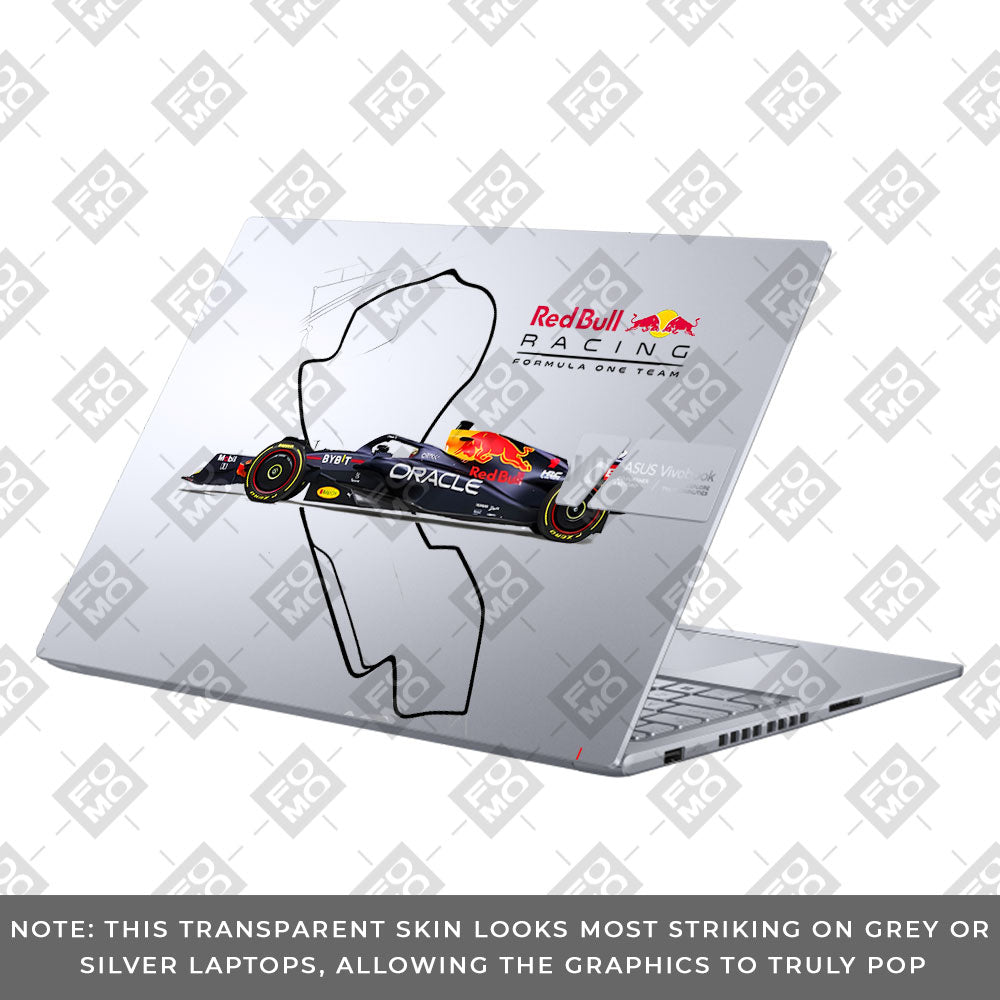 Transparent Track King Asus VivoBook 16X K3605 Laptop Skin