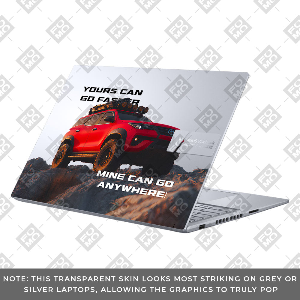 Transparent Off-Road Beast Asus VivoBook 16X K3605 Laptop Skin