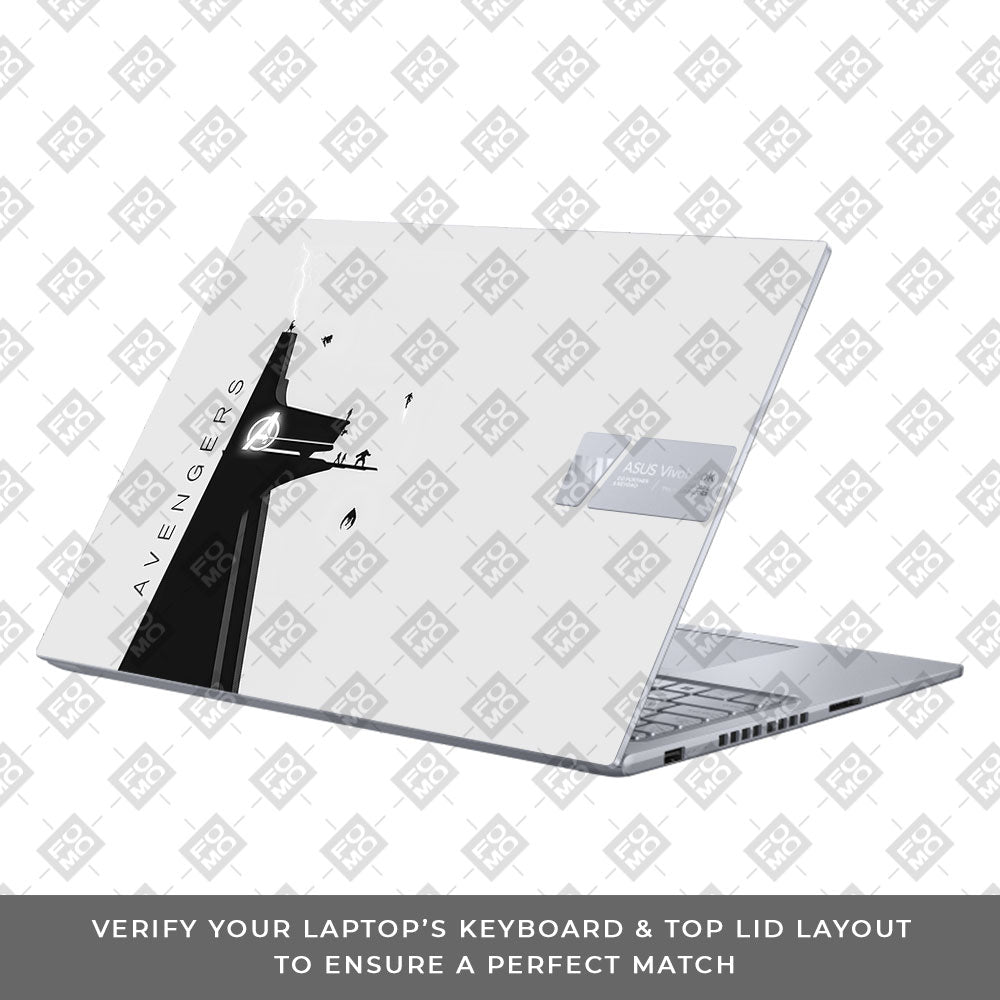 Avengers In Action Asus VivoBook 16X K3605 Laptop Skin