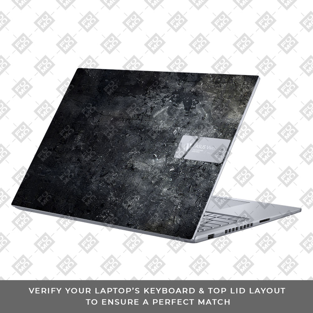 Dark Slate Armor Asus VivoBook 16X K3605 Laptop Skin