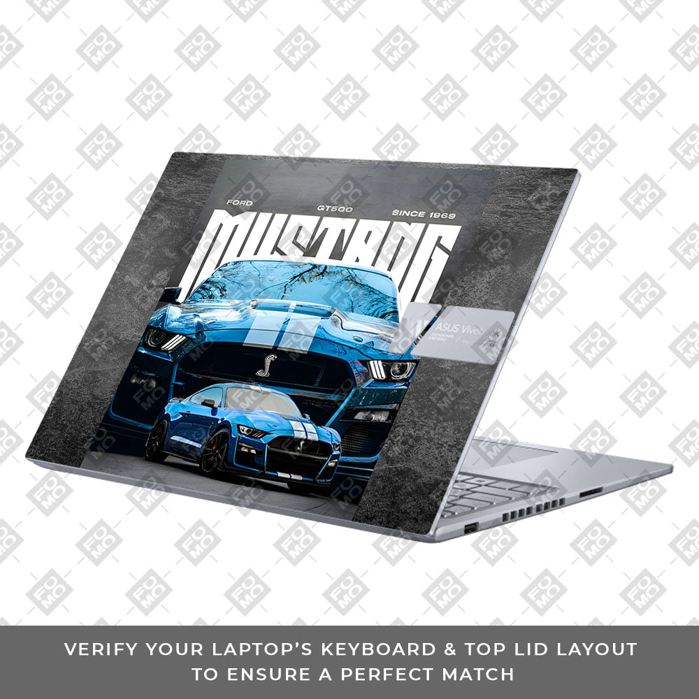 Ford Mustang GT500 Asus VivoBook 16X K3605 Laptop Skin