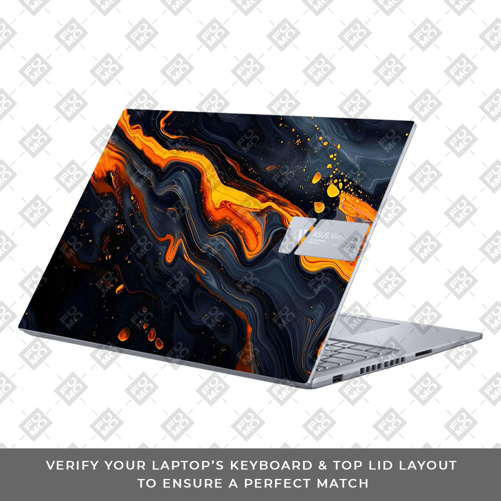 Lava Marble Asus VivoBook 16X K3605 Laptop Skin