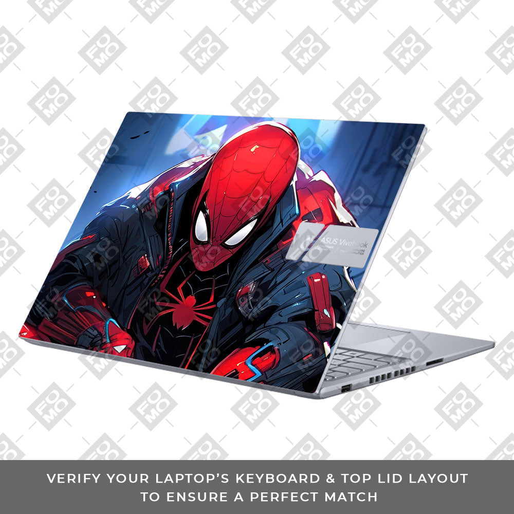 Spiderman Classic Asus VivoBook 16X K3605 3D Laptop Skin