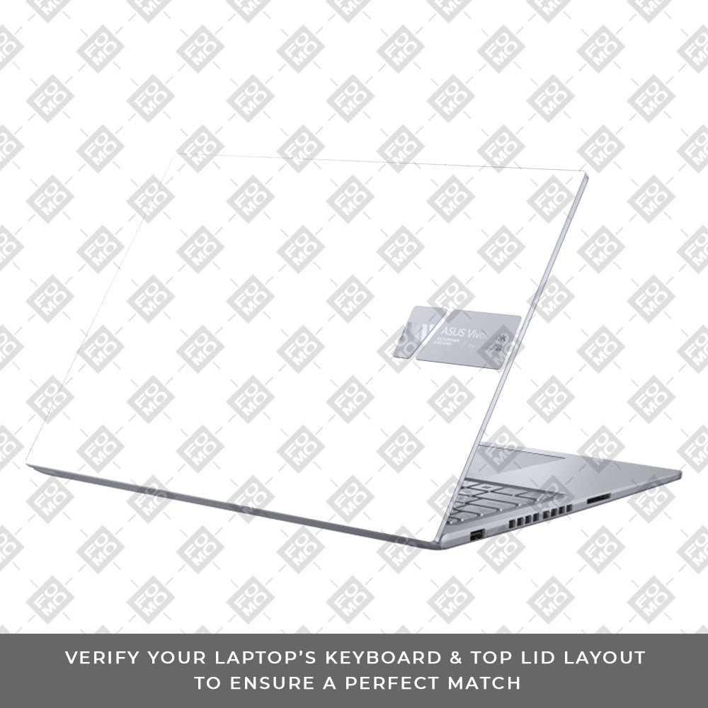 Textured White Asus VivoBook 16X K3605 Laptop Skin