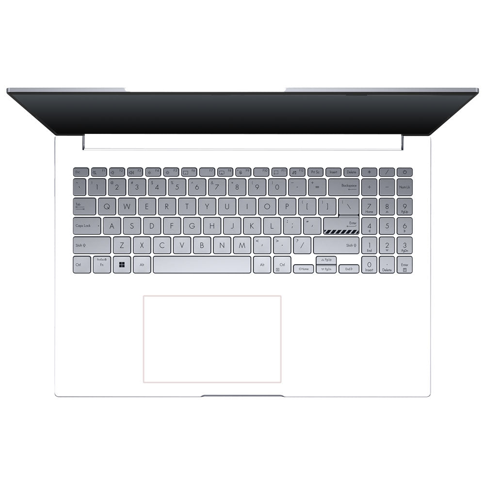 Textured White Asus VivoBook 16X K3605 Laptop Skin