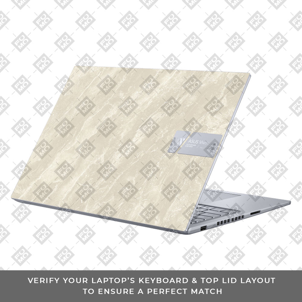 Textured Marble Asus VivoBook 16X K3605 Laptop Skin