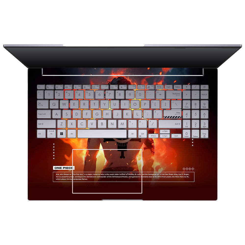 Fire Fist Ace Asus VivoBook 16X K3605 Laptop Skin