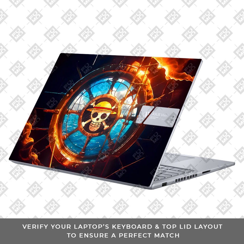 Straw Hat Pirates Emblem Asus VivoBook 16X K3605 Laptop Skin