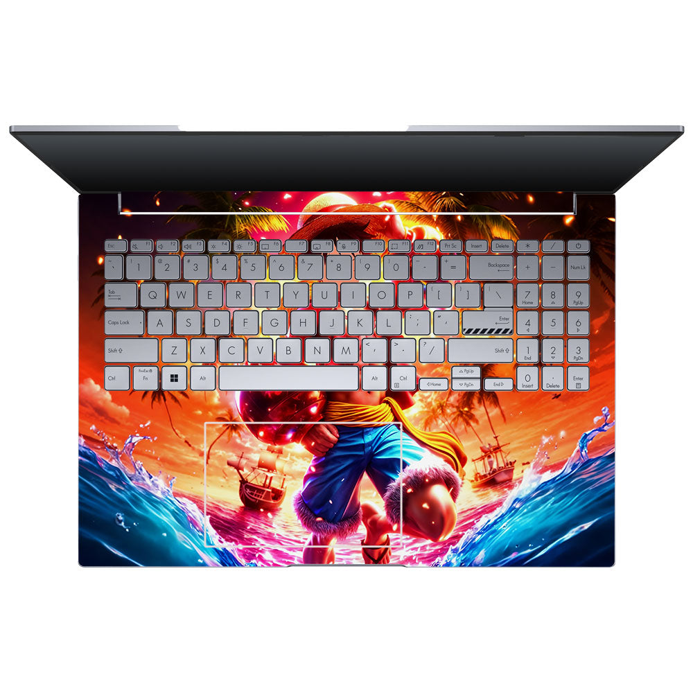 Luffy's Radiant Will Asus VivoBook 16X K3605 Laptop Skin