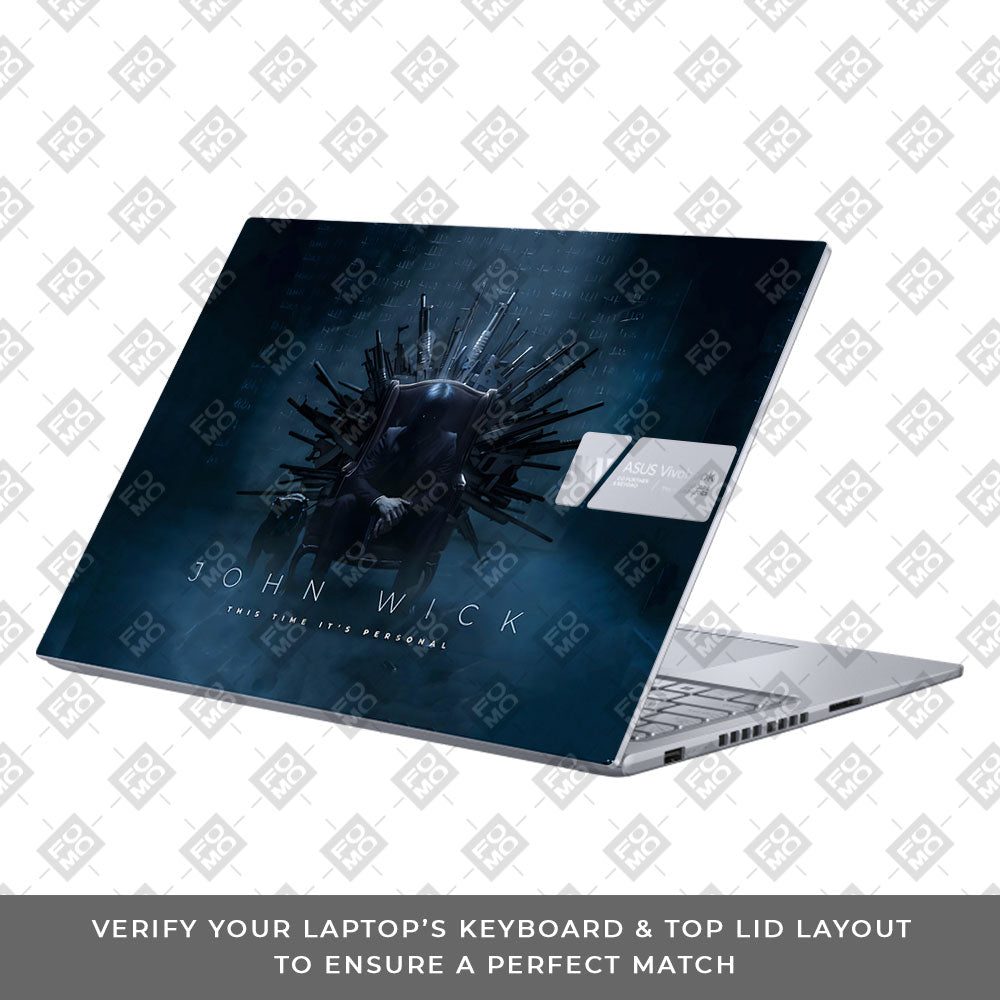 John Wick Assassin Asus VivoBook 16X K3605 Laptop Skin