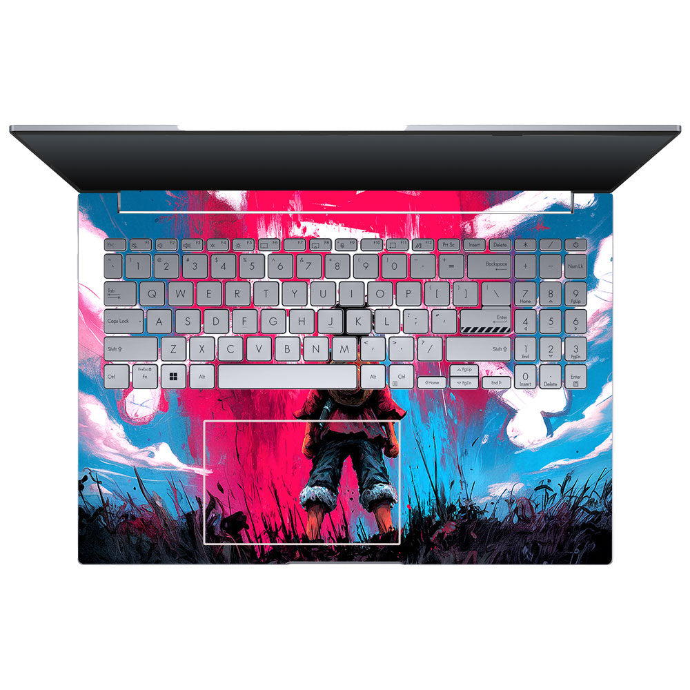 Straw Hat Graffiti One Piece Asus VivoBook 16X K3605 Laptop Skin