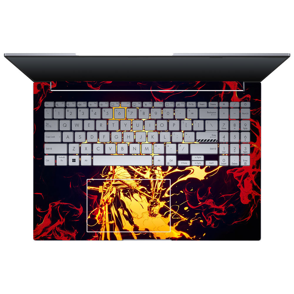 Bleach Ichigo Bankai Form Asus VivoBook 16X K3605 Laptop Skin