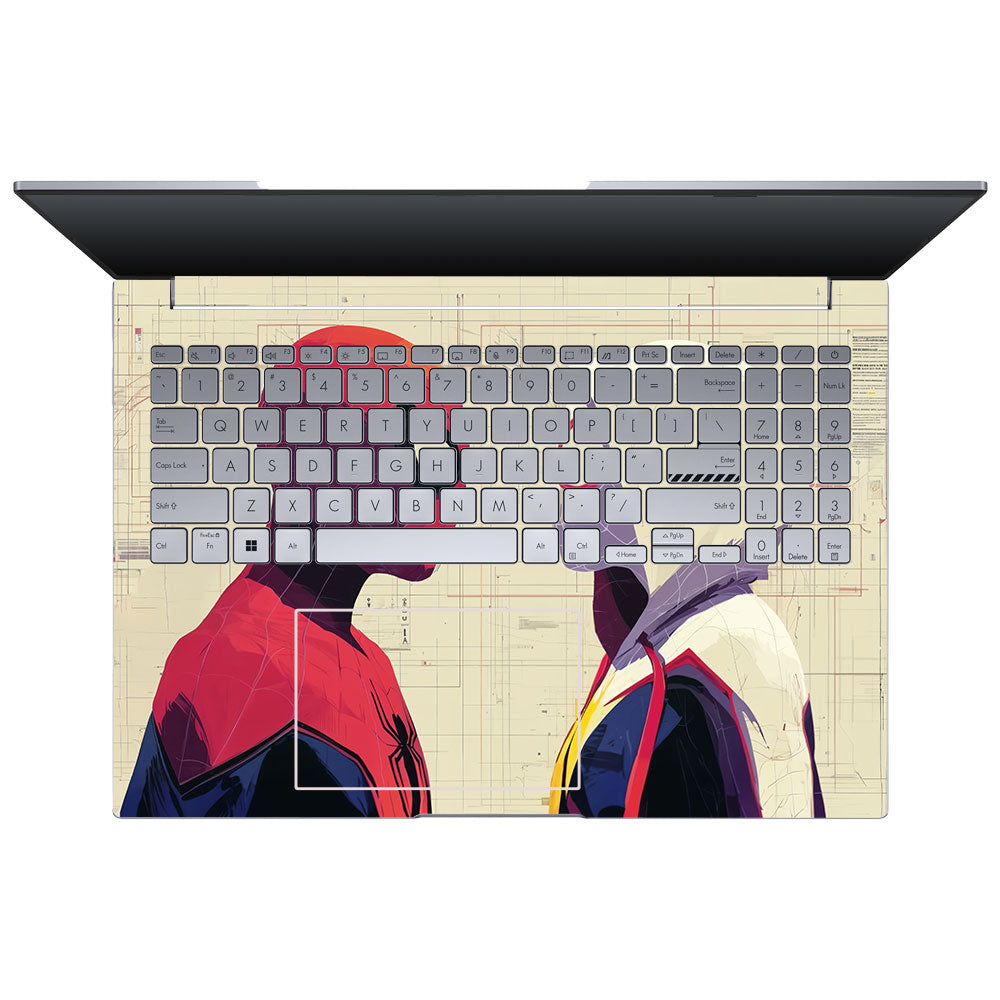 Spider Man X Spider Gwen Asus VivoBook 16X K3605 Laptop Skin