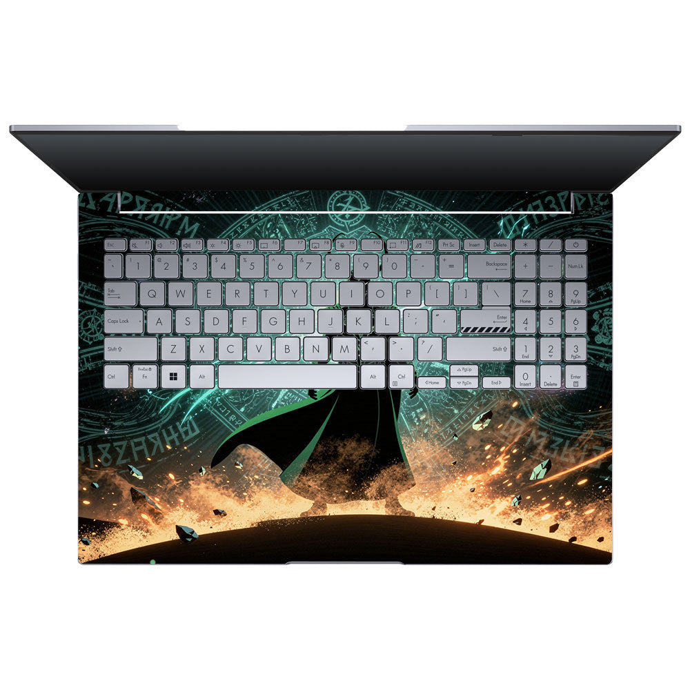Loki God of Mischief Neon Asus VivoBook 16X K3605 Laptop Skin