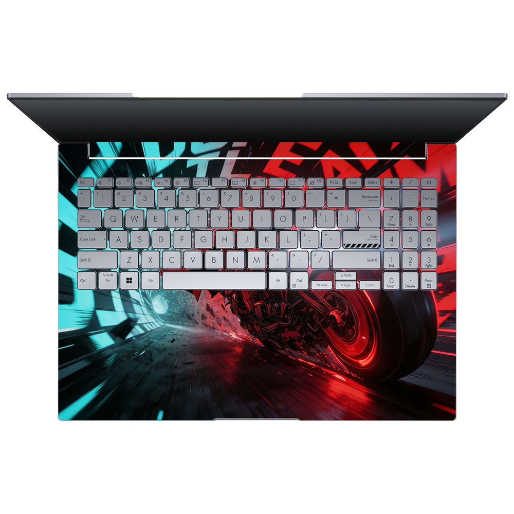 Batman's Cyber Pursuit Asus VivoBook 16X K3605 3D Laptop Skin