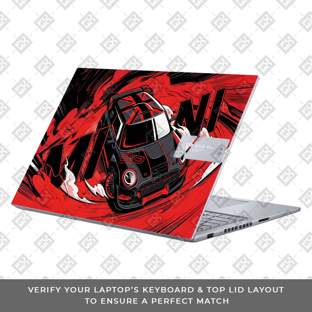 Mini Cooper Asus VivoBook 16X K3605 Laptop Skin