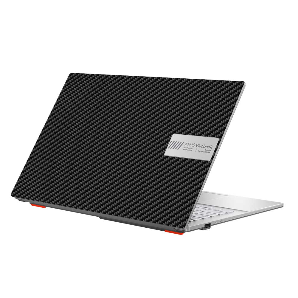 Textured Carbon Fibre Asus Vivobook Go 15 E1504G Laptop Skin