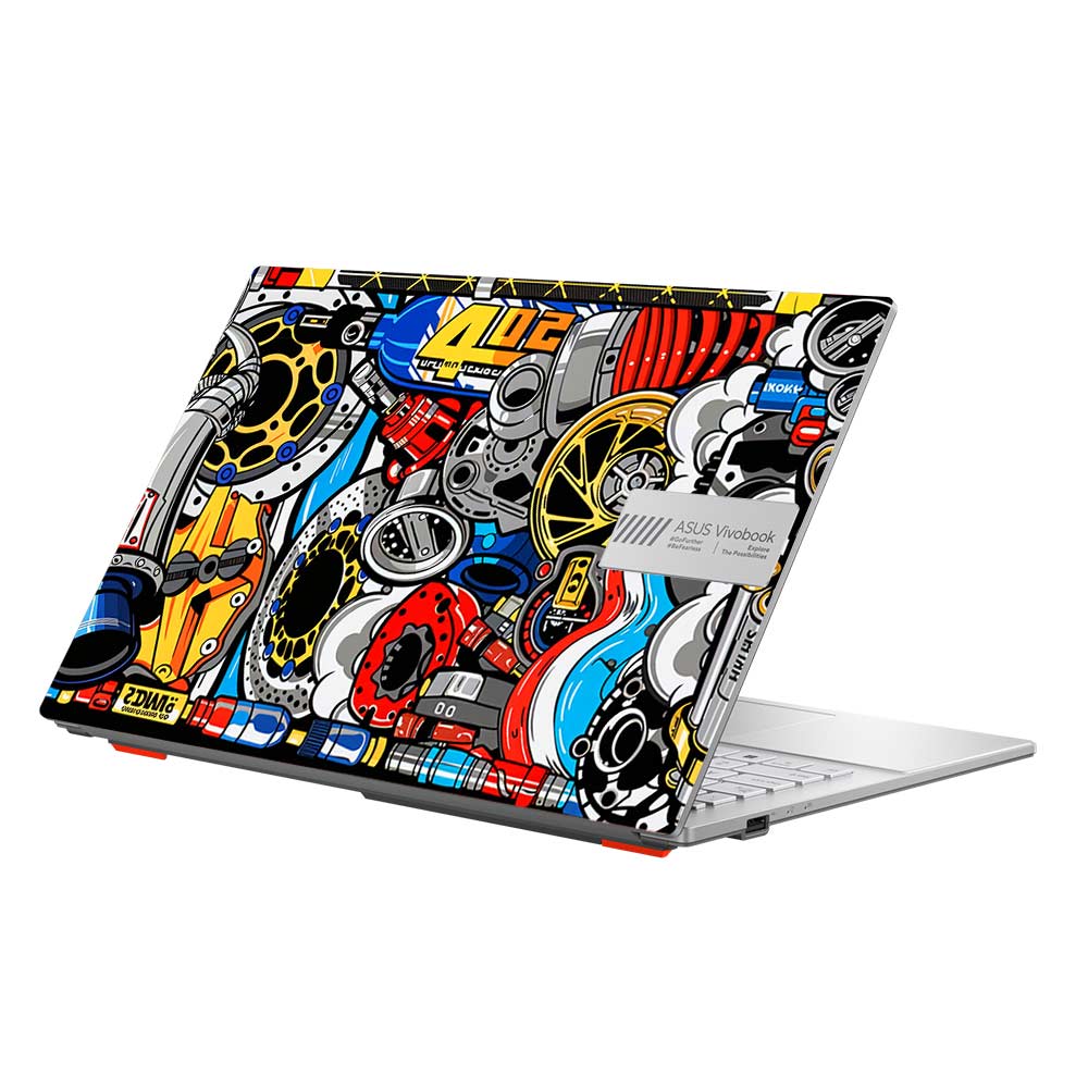 Mechanical Chaos Asus Vivobook Go 15 E1504G Laptop Skin
