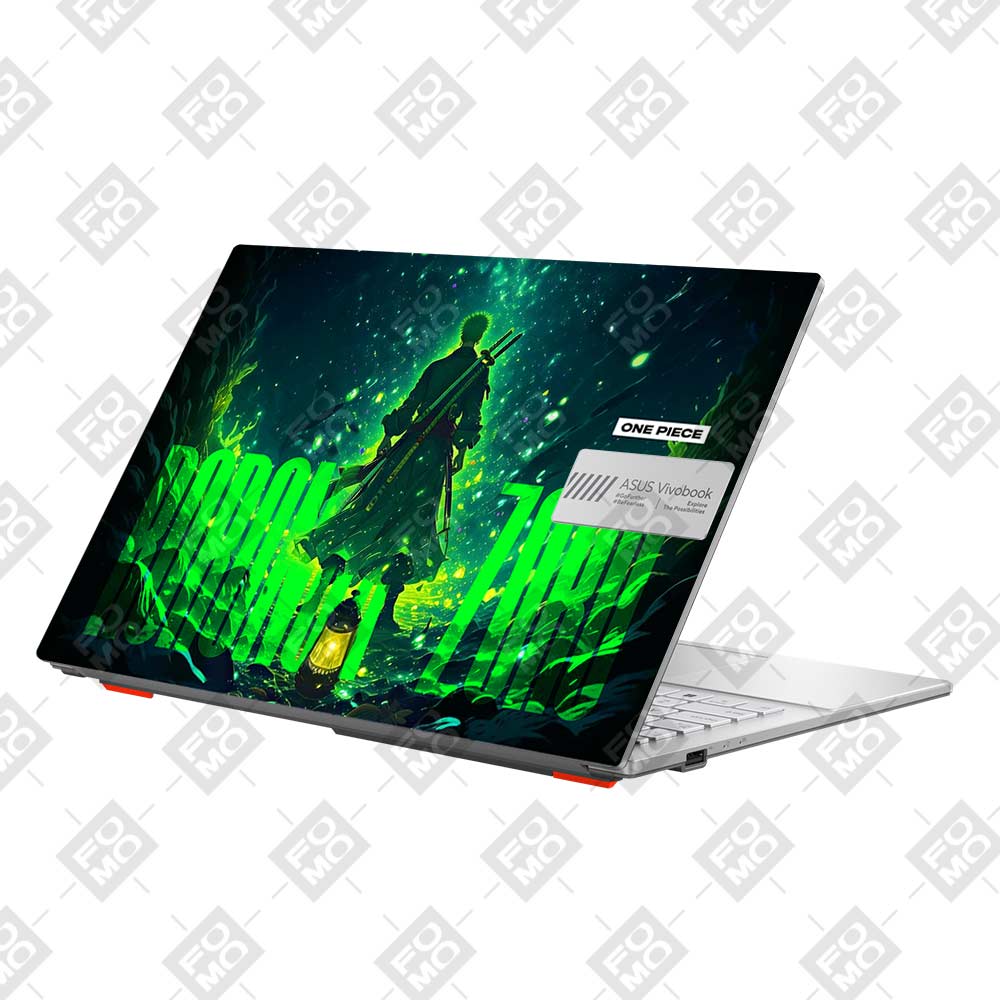 Roronoa Zoro Green Fury Asus Vivobook Go 15 E1504G Laptop Skin