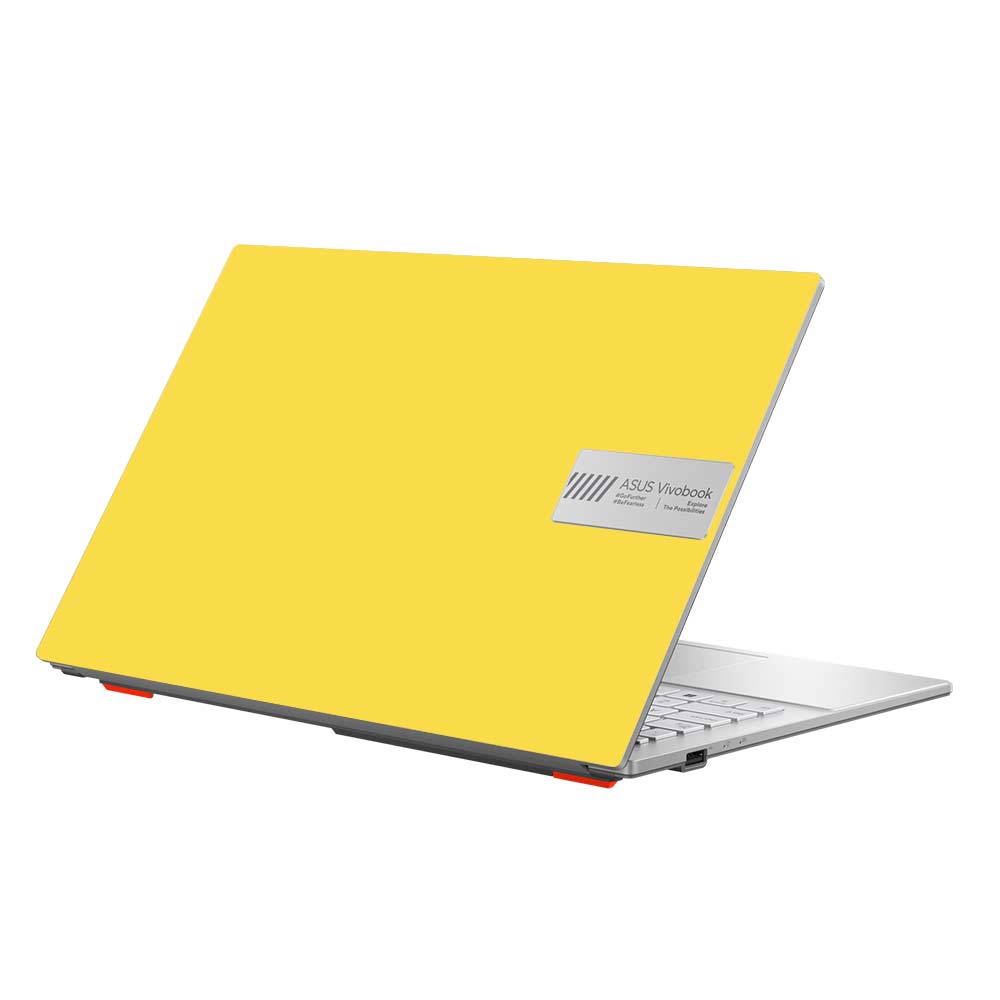 Textured Yellow Asus Vivobook Go 15 E1504G Laptop Skin