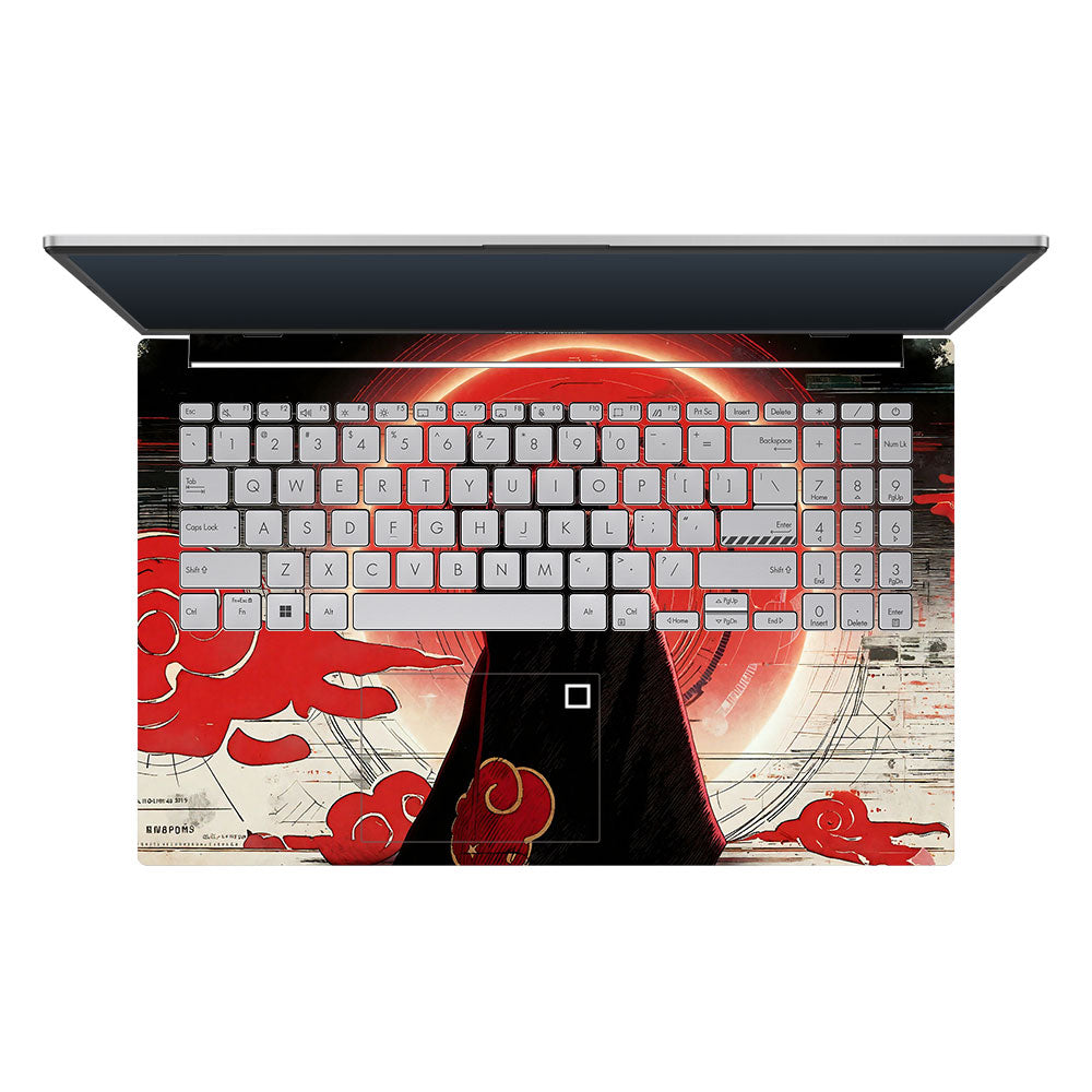 Itachi Uchiha Mark of the Akatsuki Asus Vivobook Go 15 E1504G Laptop Skin