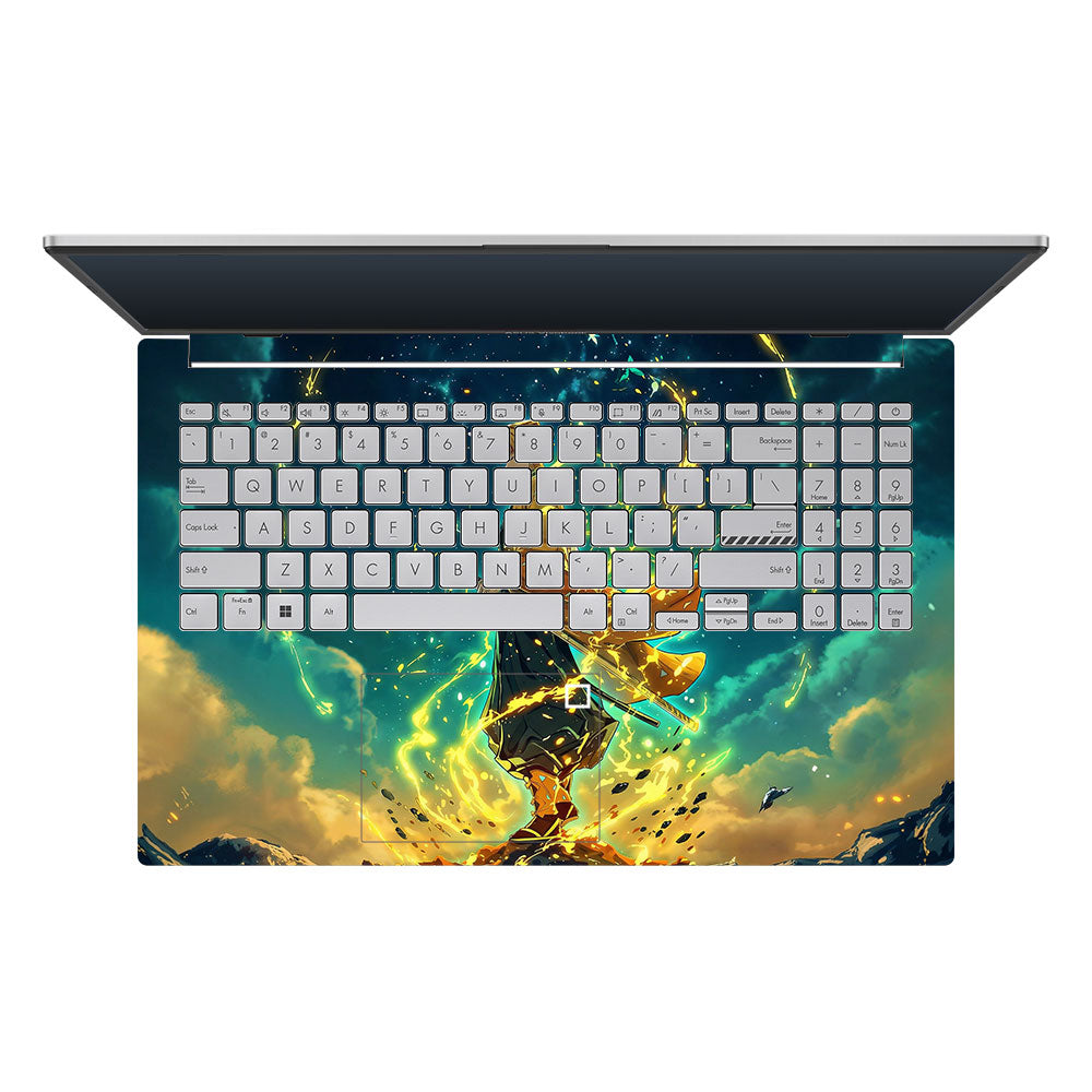 Zenitsu Thunder God Asus Vivobook Go 15 E1504G Laptop Skin