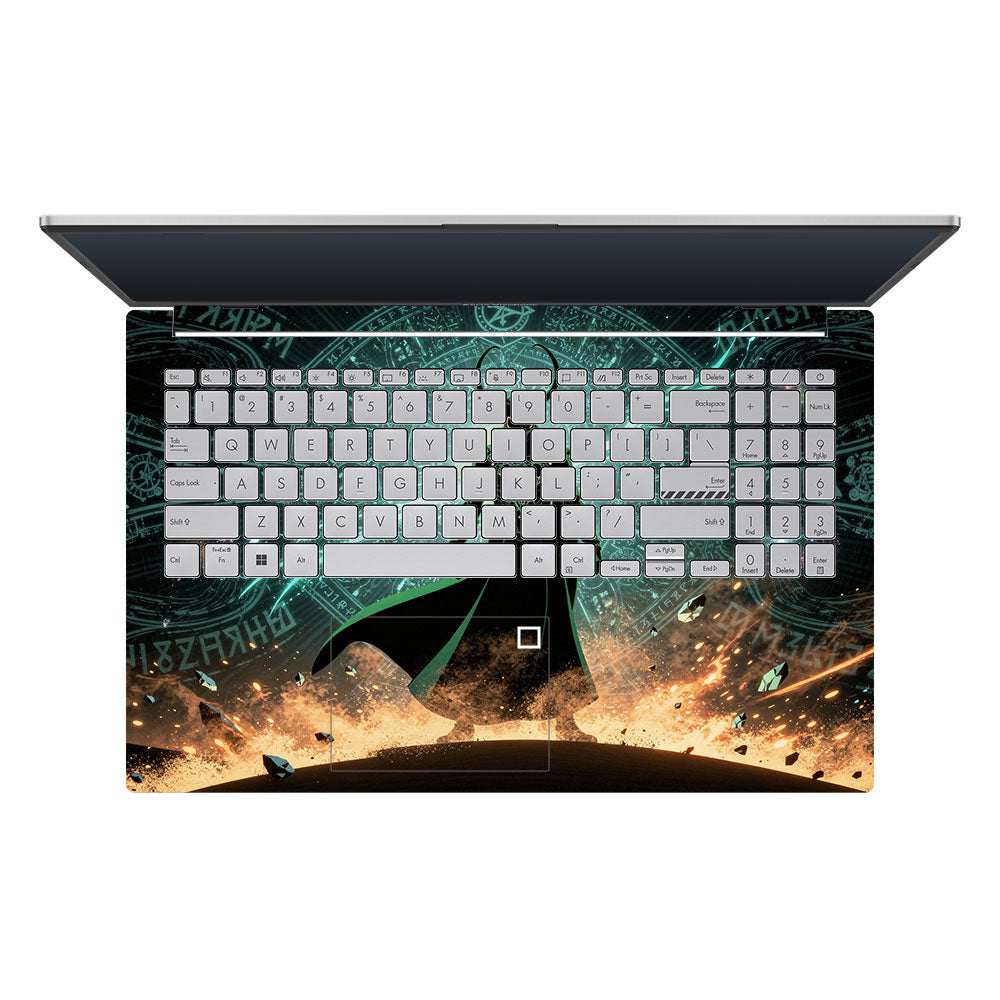 Loki God of Mischief Neon Asus Vivobook Go 15 E1504G Laptop Skin
