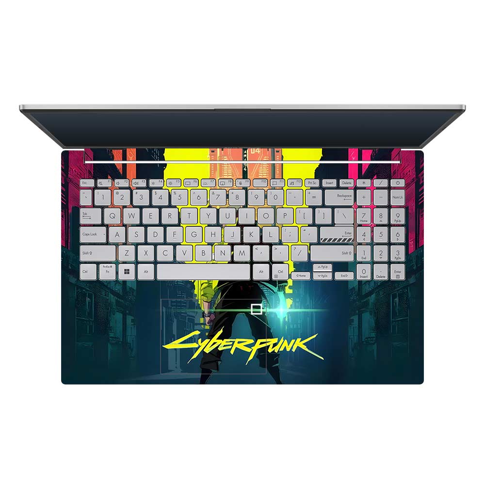 Cyberpunk Uprising Asus Vivobook Go 15 E1504G Laptop Skin