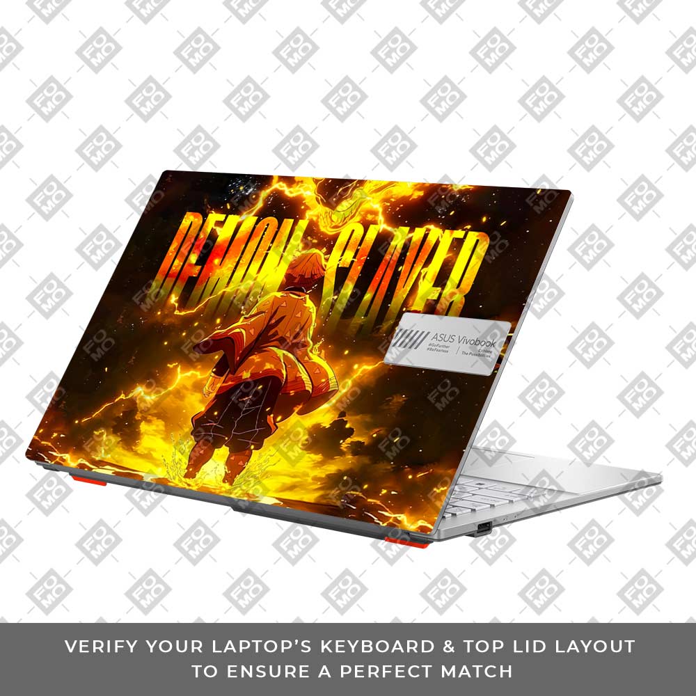 Zenitsu Lightning Strike Asus Vivobook Go 15 E1504G Laptop Skin