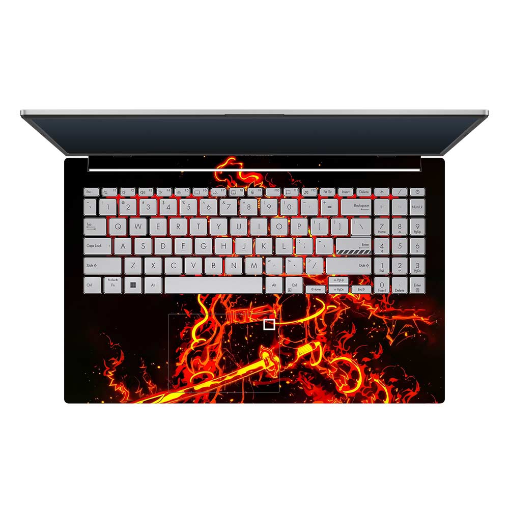 Rengoku Blazing Inferno Asus Vivobook Go 15 E1504G Laptop Skin