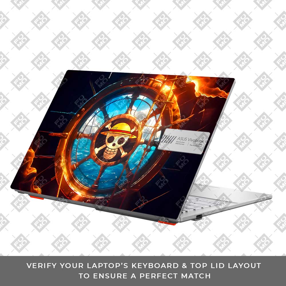 Straw Hat Pirates Emblem Asus Vivobook Go 15 E1504G Laptop Skin