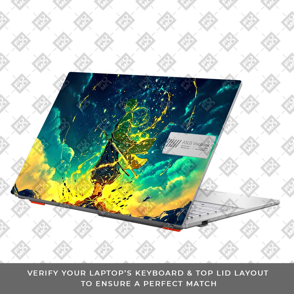Zenitsu Thunder God Asus Vivobook Go 15 E1504G Laptop Skin