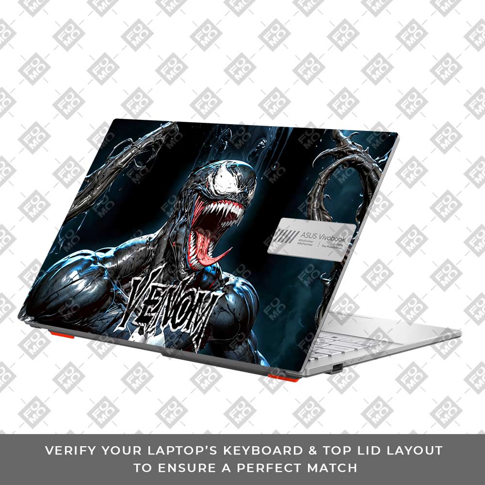 Venom Unchained Asus Vivobook Go 15 E1504G Laptop Skin