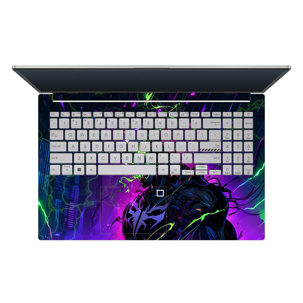 Venom Chaos Surge Asus Vivobook Go 15 E1504G 3D Laptop Skin