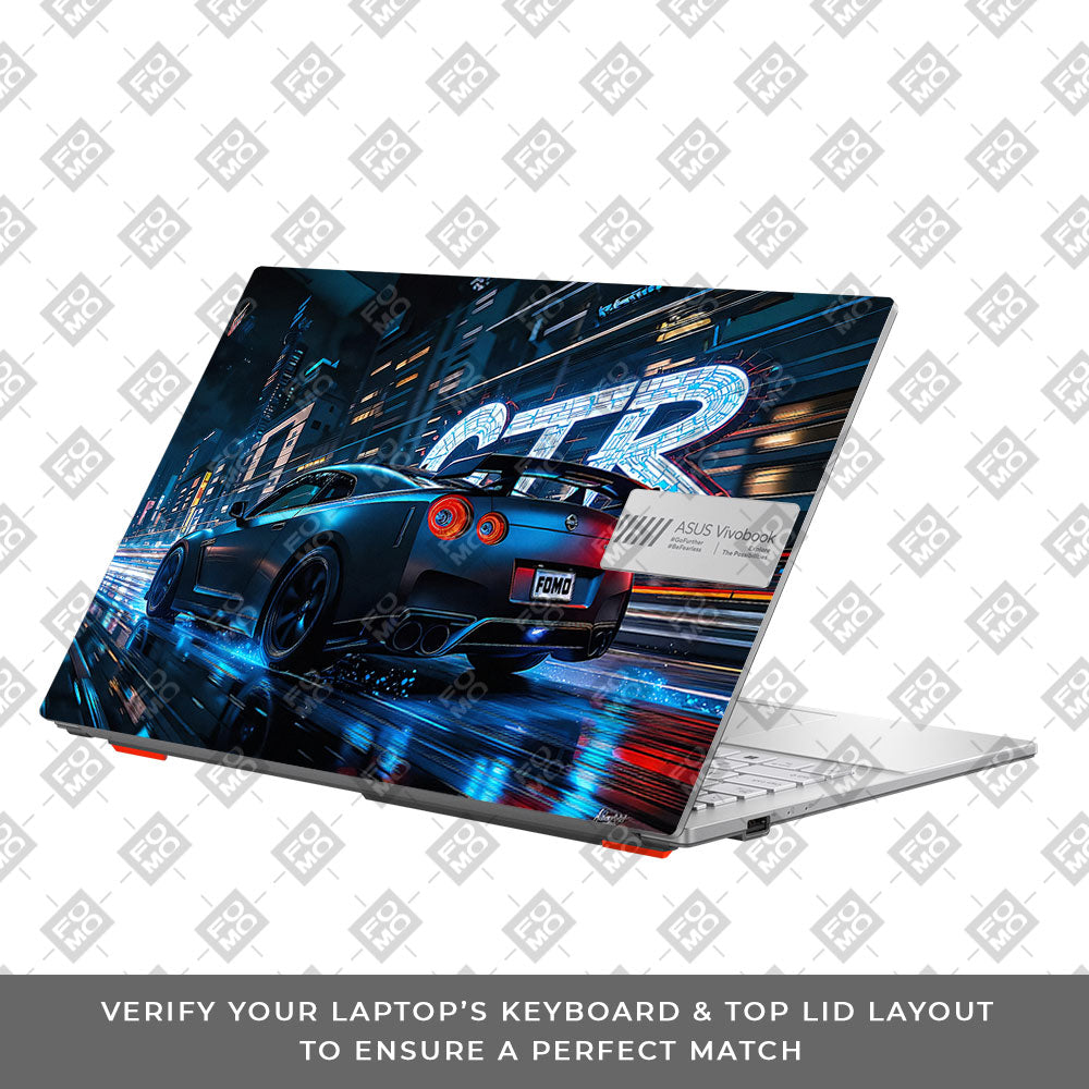 Neon GTR Nights Asus Vivobook Go 15 E1504G Laptop Skin