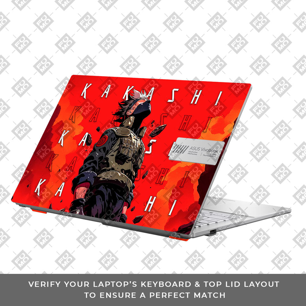 Kakashi Hatake Inferno Asus Vivobook Go 15 E1504G Laptop Skin