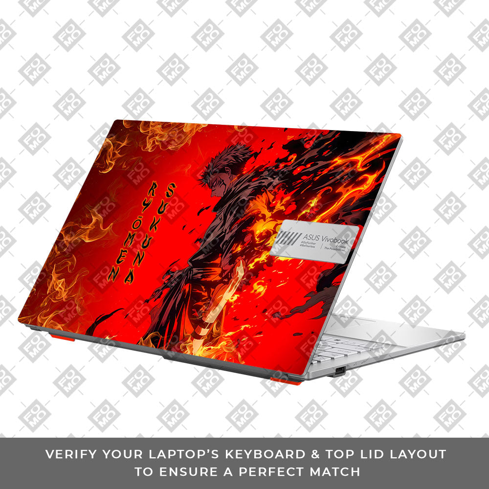 Ryomen Sukuna Lord of Curses Asus Vivobook Go 15 E1504G Laptop Skin