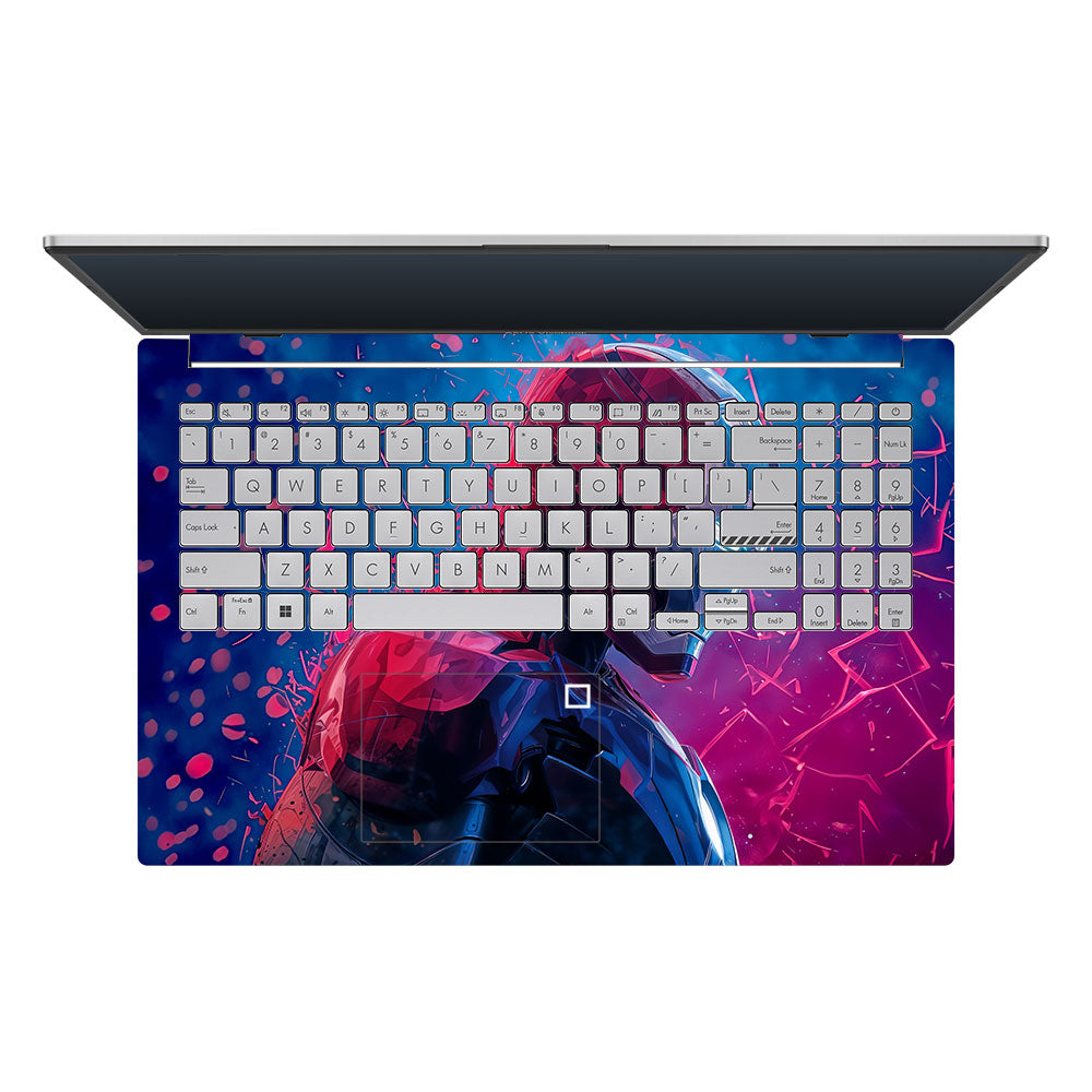 Iron Man Neon Tech Asus Vivobook Go 15 E1504G Laptop Skin