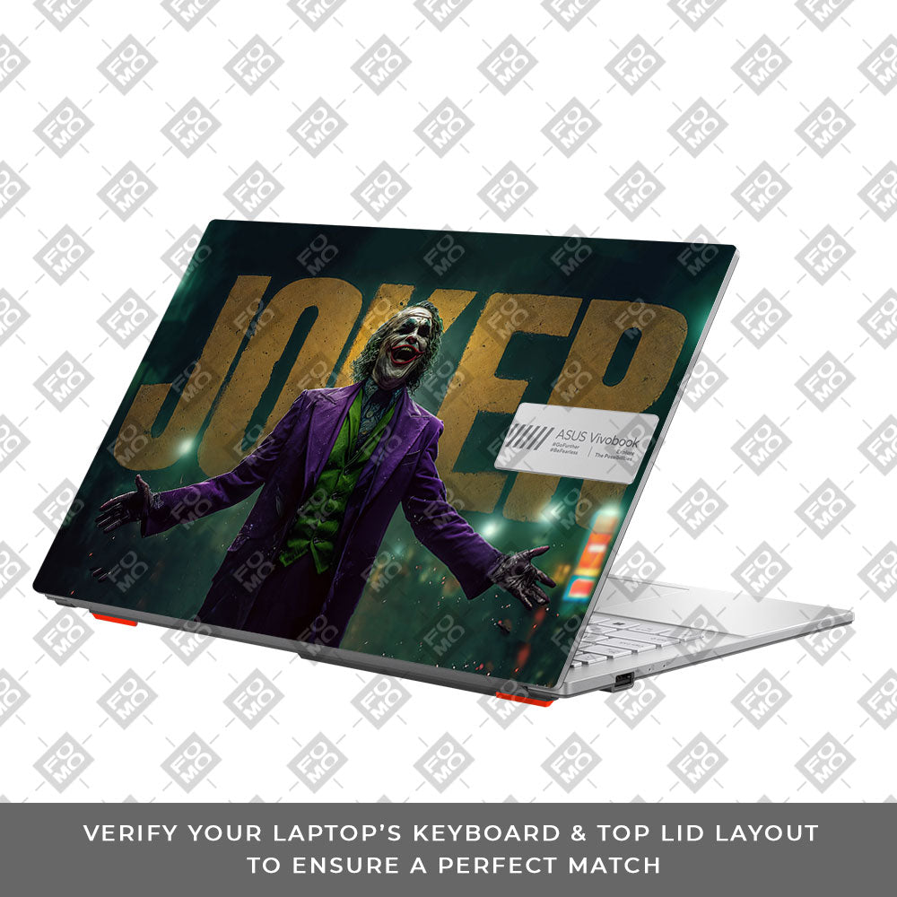 The Joker Chaos Asus Vivobook Go 15 E1504G Laptop Skin