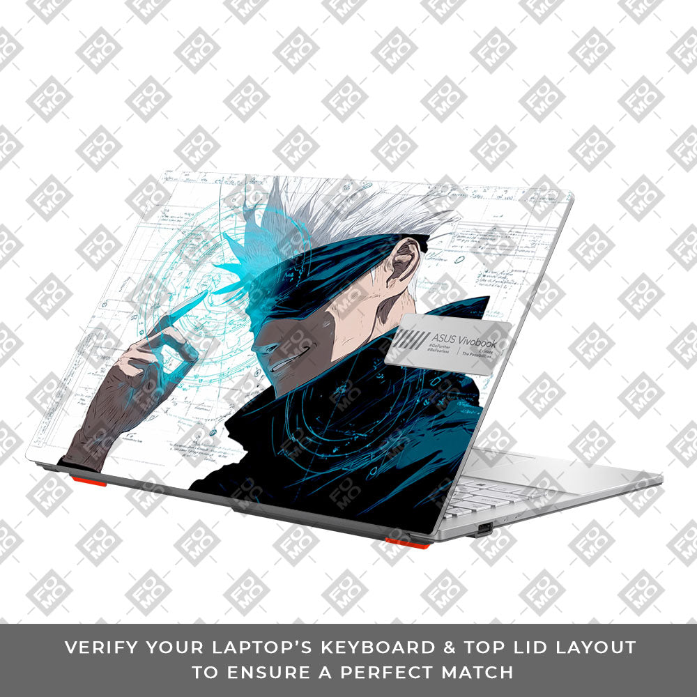 Gojo Satoru Power Asus Vivobook Go 15 E1504G Laptop Skin