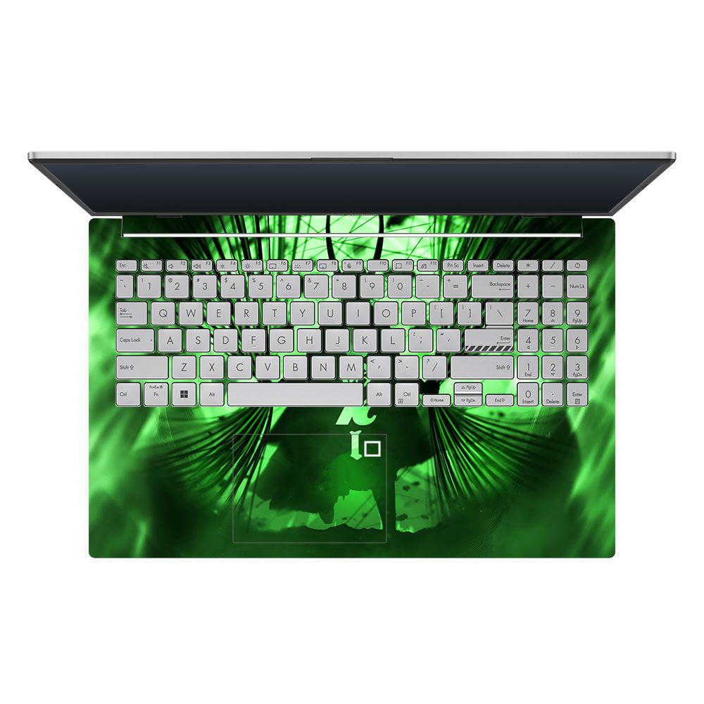 Loki's Green Aura Asus Vivobook Go 15 E1504G Laptop Skin