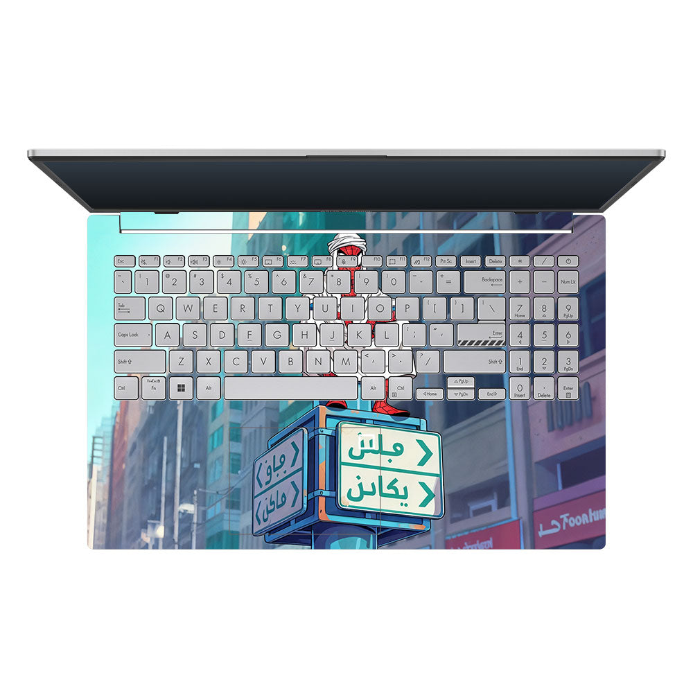 Arabian Spider Man Asus Vivobook Go 15 E1504G Laptop Skin