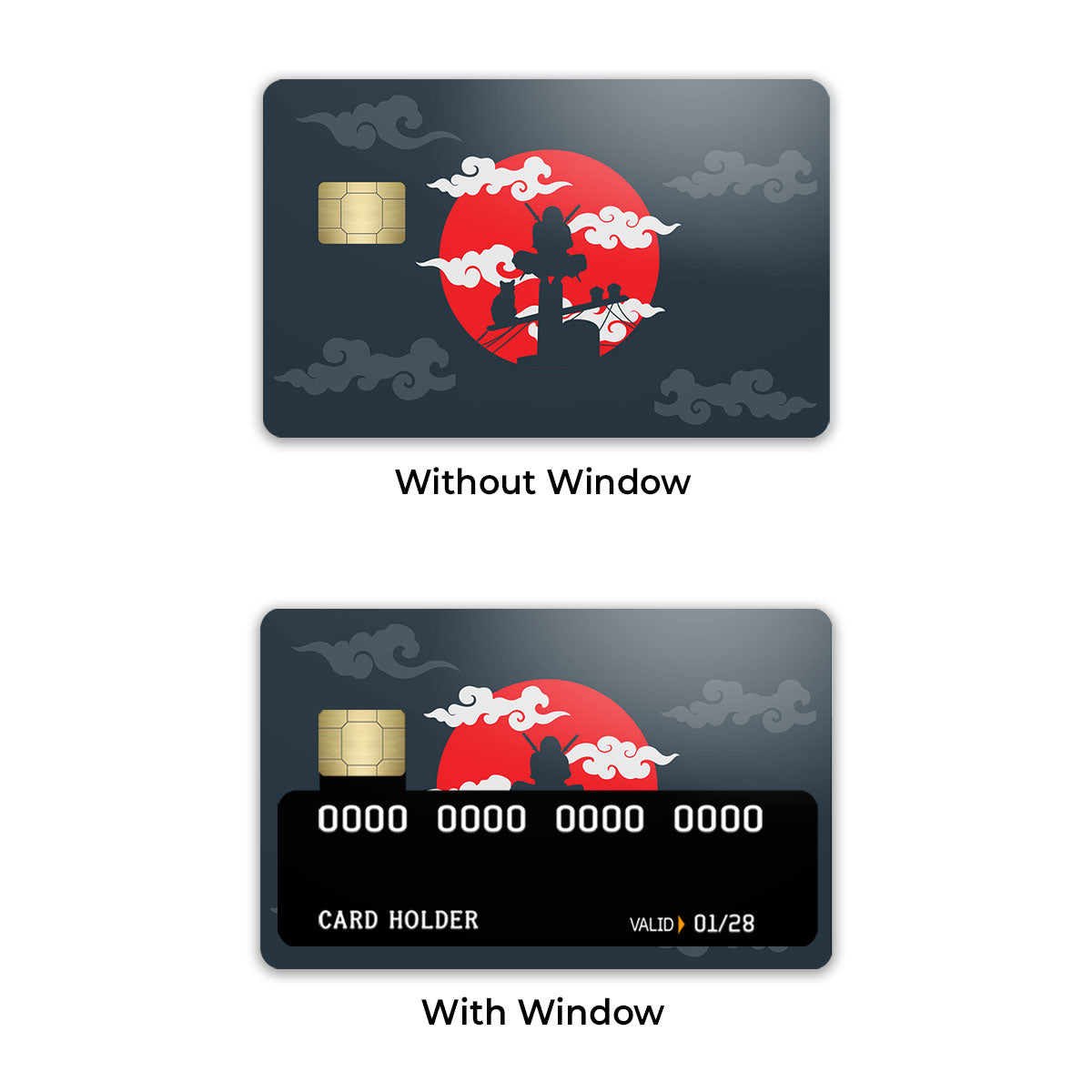 Itachi Uchiha Anime Credit Card / Debit Card Skin