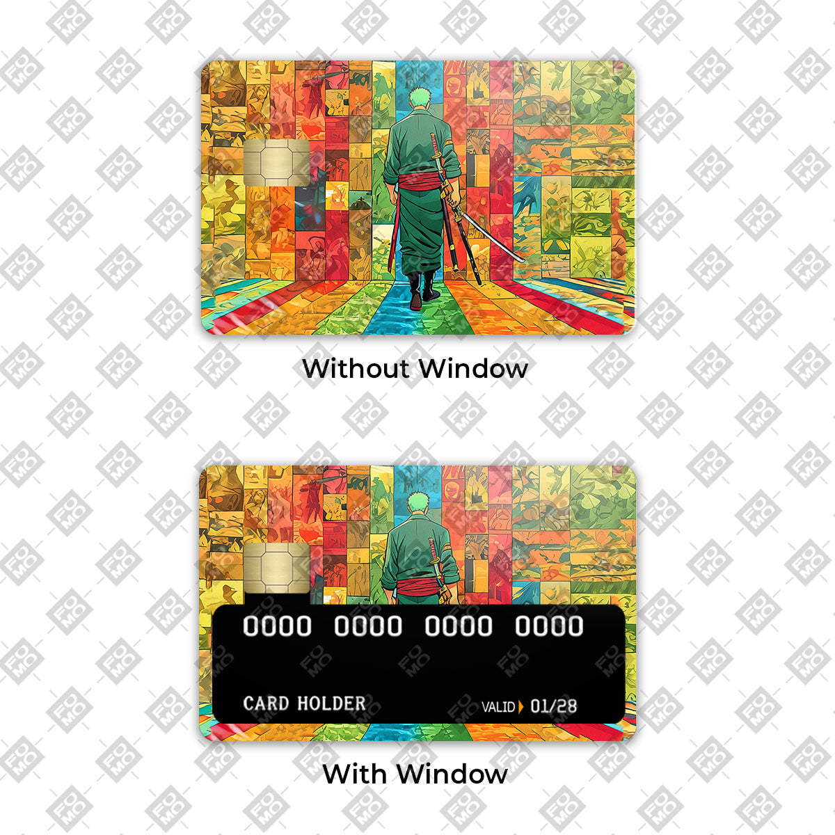 Zoro Path of a Thousand Battles Credit Card / Debit Card Skin